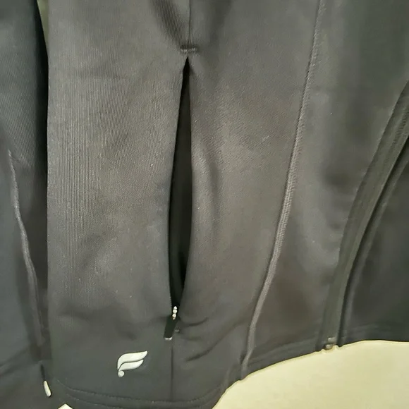 Fabletics Black Full Zip Athletic Jacket | Women's Size S | Running & Workout - Picture 2 of 3